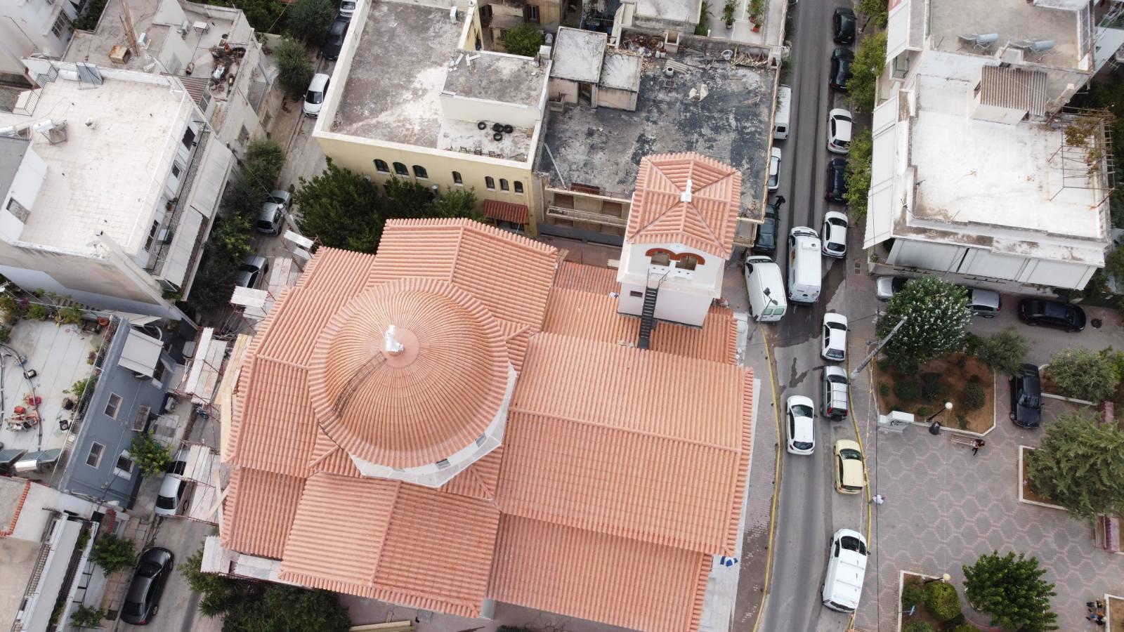 Κατασκευή σκεπής εκκλησίας Αθήνα
