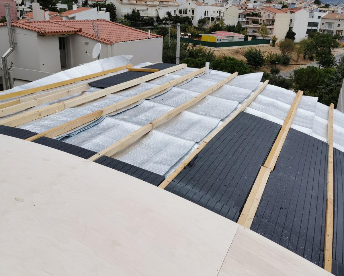 γραφιτη μονωση σκεπησ