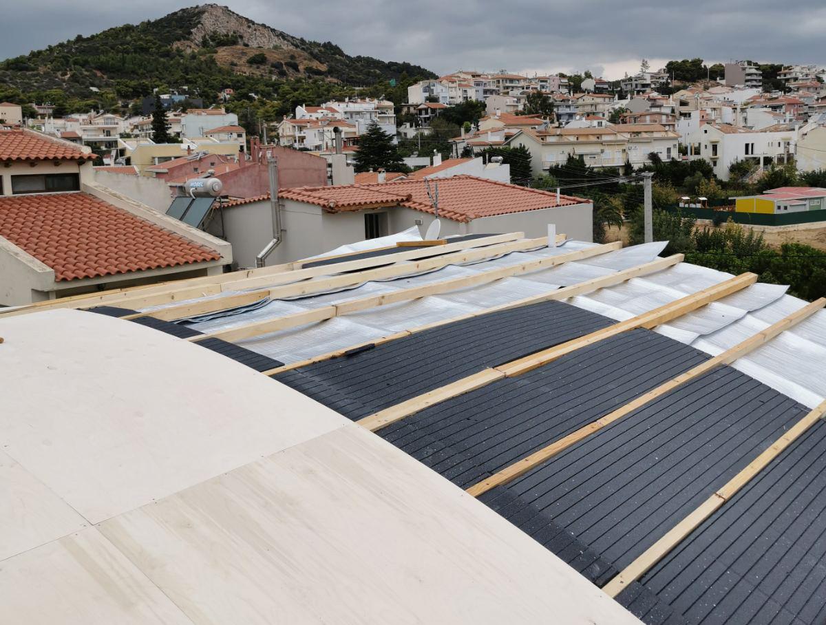 σκεπη με κυκλικο σκελετο