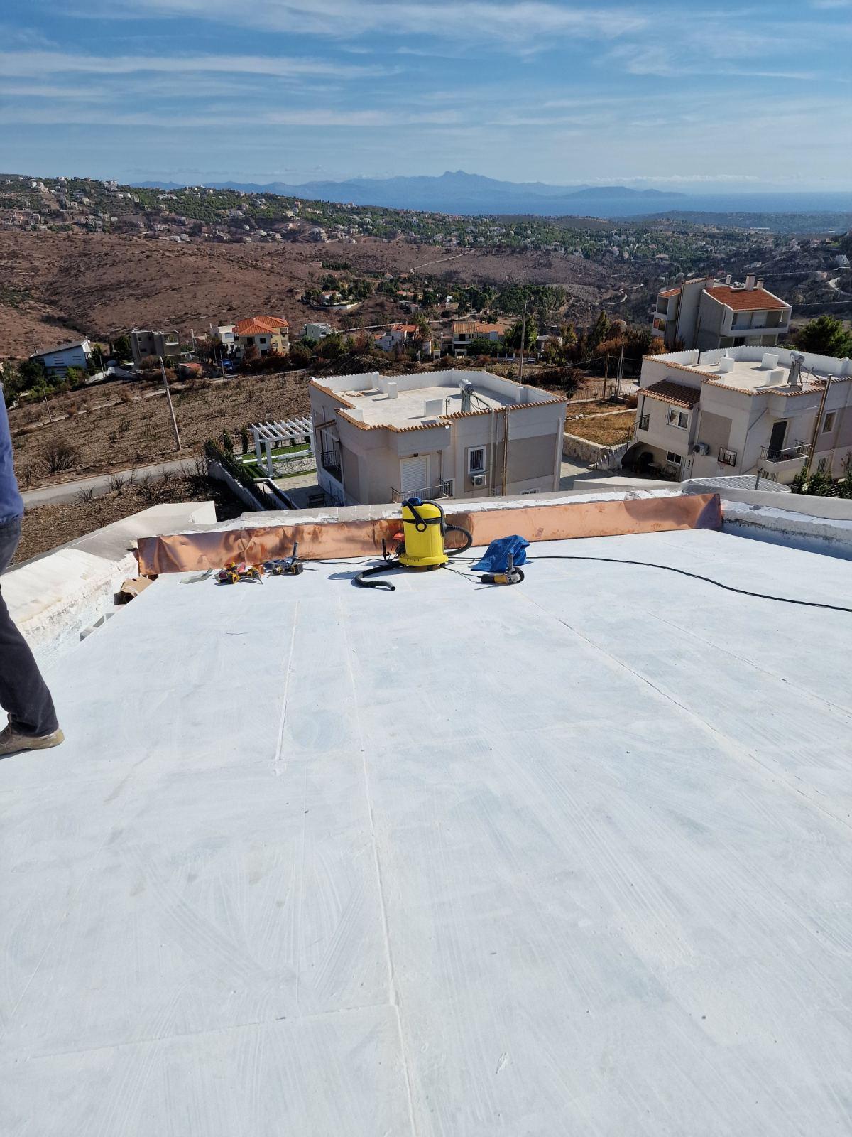 Κατασκευή μεταλλικής πυραντοχης στέγης