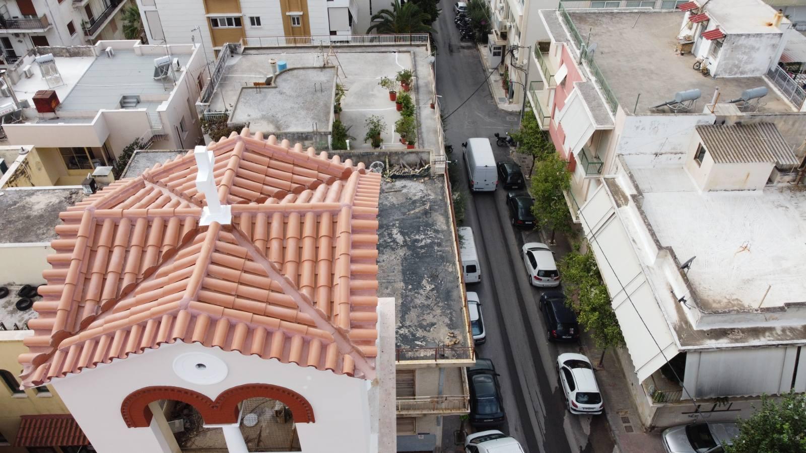 Κεραμοσκεπή εκκλησίας Αθήνα