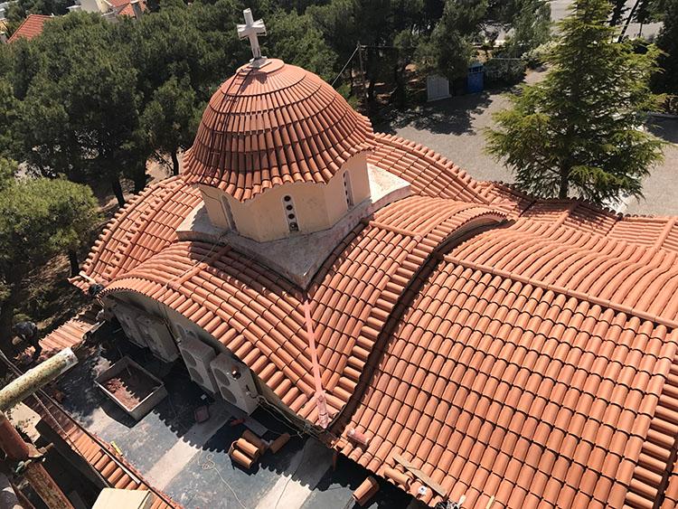 Κατασκευή τρούλου λασποτού