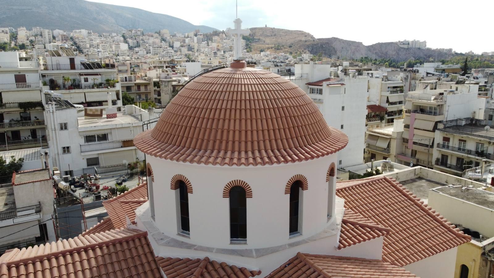 Τρούλος εκκλησίας Αθήνα