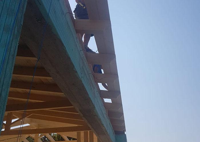 Κατασκευή στέγης με Γαλλικό κεραμίδι Ναύπακτος